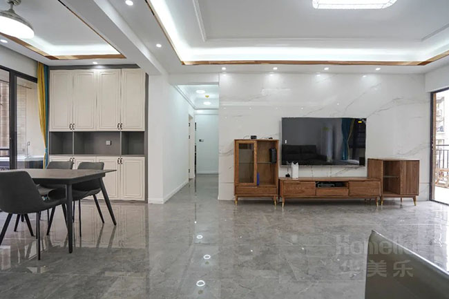 127㎡四居,便捷寬敞額的設(shè)計(jì),體驗(yàn)簡約時(shí)尚的生活